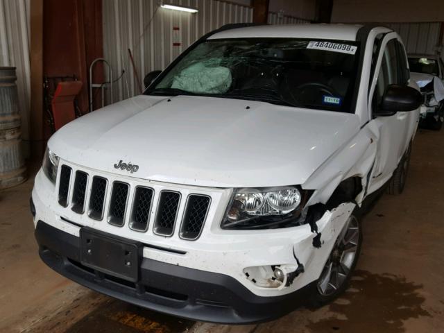 1C4NJCBA1GD801517 - 2016 JEEP COMPASS SP 白色 照片 2