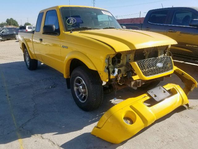 1FTYR14U63PA55057 - 2003 FORD RANGER SUP YELLOW photo 1