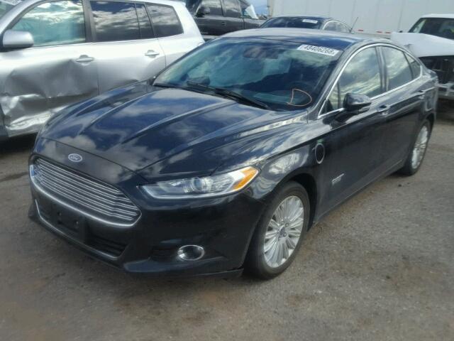 3FA6P0SU4ER266026 - 2014 FORD FUSION TIT BLACK photo 2