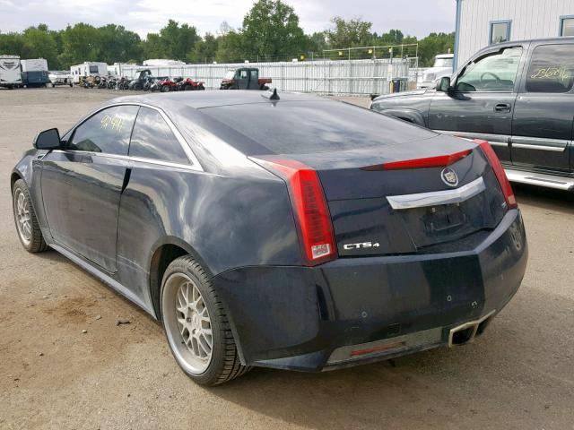 1G6DS1EDXB0170126 - 2011 CADILLAC CTS PREMIU BLACK photo 3