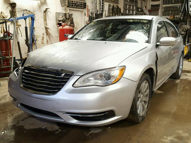 1C3CCBBB0CN166738 - 2012 CHRYSLER 200 TOURIN SILVER photo 2