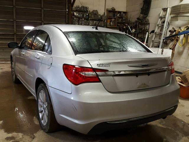 1C3CCBBB0CN166738 - 2012 CHRYSLER 200 TOURIN SILVER photo 3