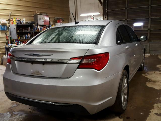 1C3CCBBB0CN166738 - 2012 CHRYSLER 200 TOURIN SILVER photo 4