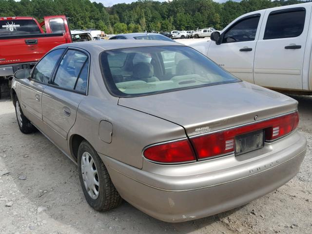 2G4WS52J721192379 - 2002 BUICK CENTURY CU TAN photo 3