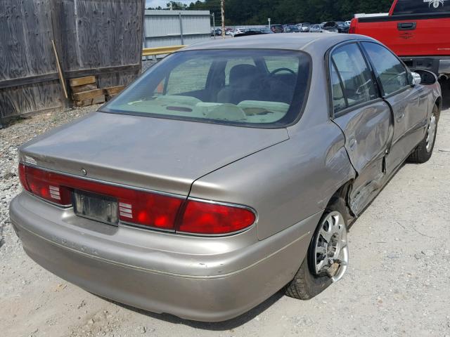 2G4WS52J721192379 - 2002 BUICK CENTURY CU TAN photo 4