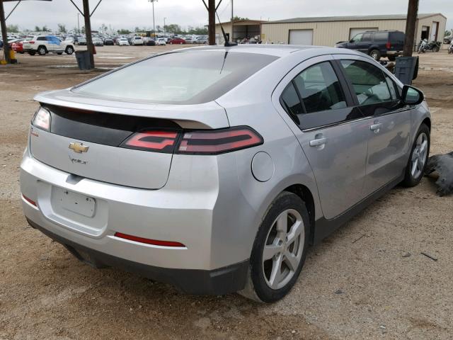 1G1RA6E46EU167085 - 2014 CHEVROLET VOLT SILVER photo 4