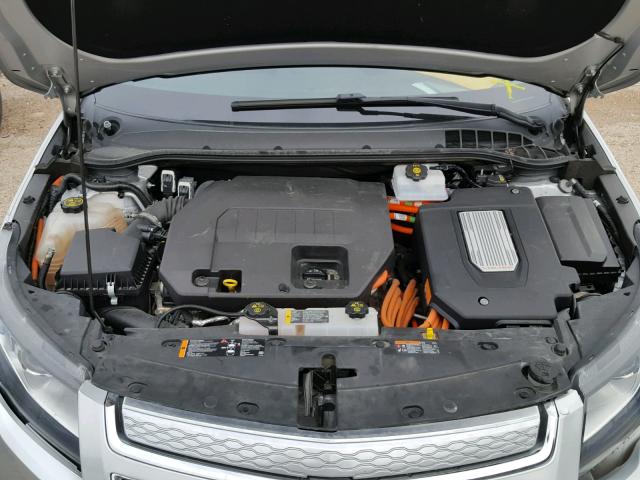 1G1RA6E46EU167085 - 2014 CHEVROLET VOLT SILVER photo 7