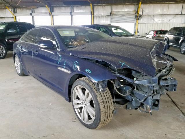 SAJWA2GB1BLV13237 - 2011 JAGUAR XJL BLUE photo 1