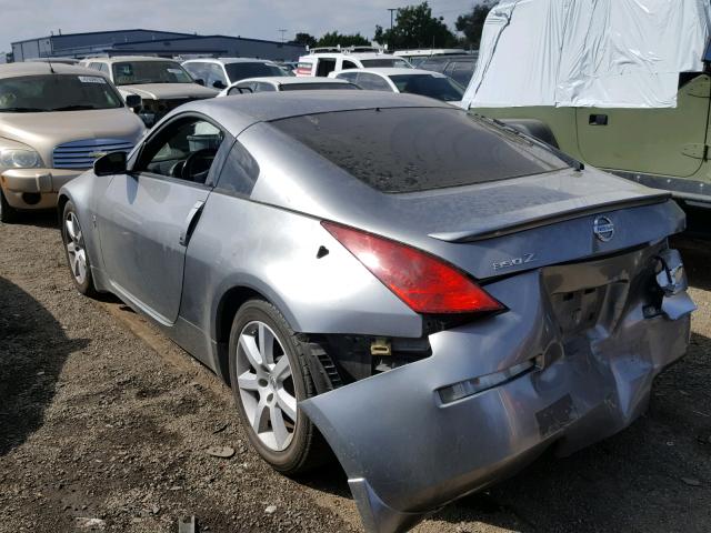 JN1AZ34D74T153023 - 2004 NISSAN 350Z COUPE SILVER photo 3