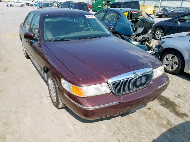 2MEFM74W62X661010 - 2002 MERCURY GRAND MARQ MAROON photo 1