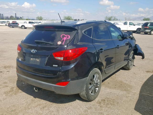 KM8JUCAG8FU117831 - 2015 HYUNDAI TUCSON LIM BLACK photo 4