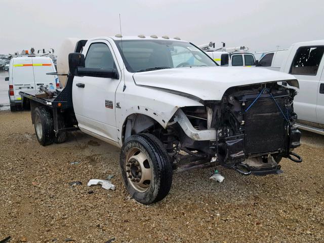 3C7WDKAL3CG160766 - 2012 DODGE RAM 4500 S WHITE photo 1