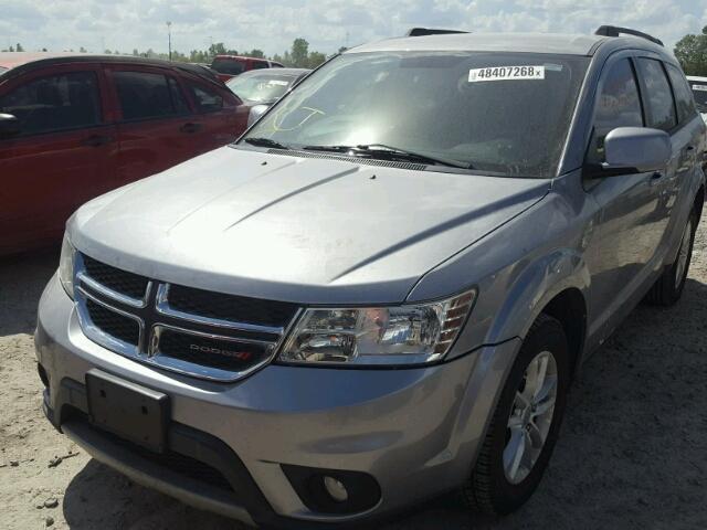 3C4PDCBG7FT690680 - 2015 DODGE JOURNEY SX GRAY photo 2