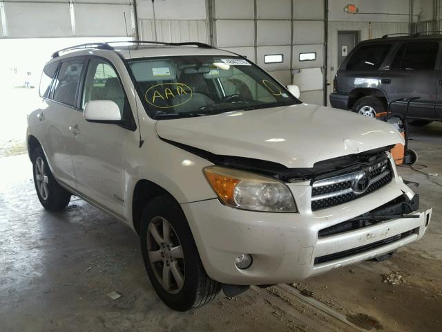 JTMBK31V285065722 - 2008 TOYOTA RAV4 LIMIT WHITE photo 1