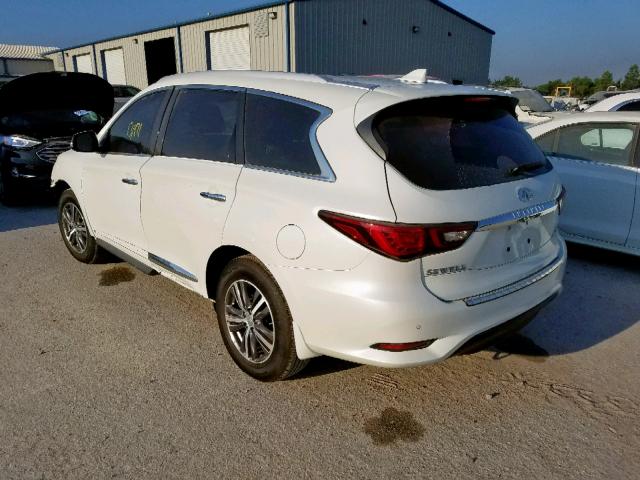 5N1DL0MN1KC509008 - 2019 INFINITI QX60 LUXE WHITE photo 3