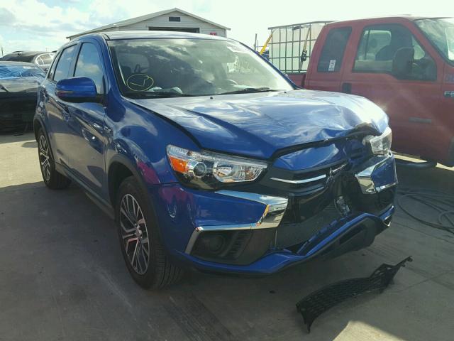 JA4AR3AU9JU011399 - 2018 MITSUBISHI OUTLANDER BLUE photo 1