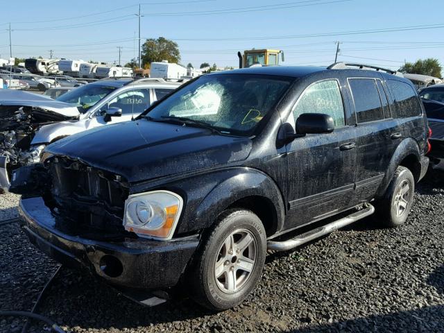 1D4HB48N84F104679 - 2004 DODGE DURANGO SL BLACK photo 2