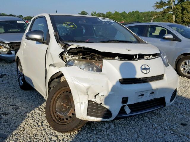 JTNJJXB05CJ020939 - 2012 TOYOTA SCION IQ WHITE photo 1