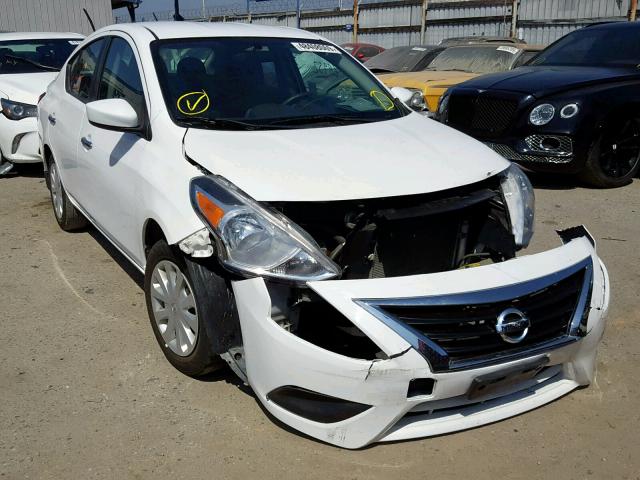 3N1CN7AP4GL866139 - 2016 NISSAN VERSA S WHITE photo 1