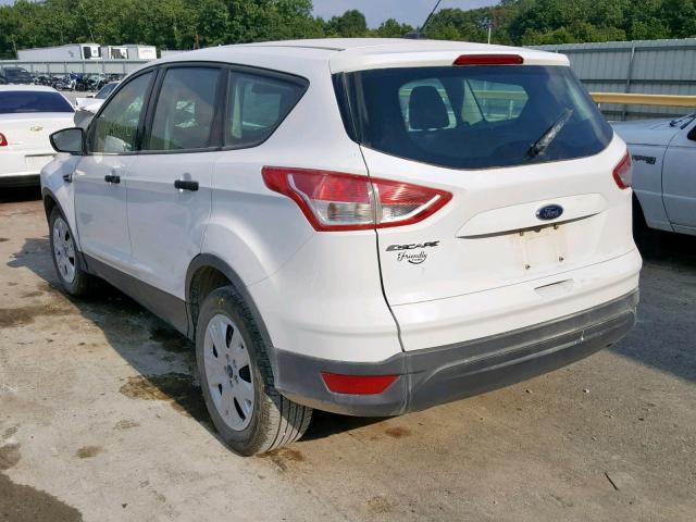 1FMCU0F7XGUB07397 - 2016 FORD ESCAPE S WHITE photo 3