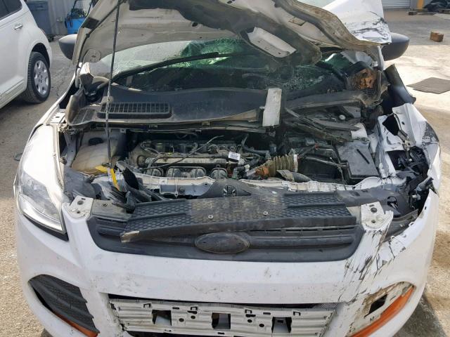 1FMCU0F7XGUB07397 - 2016 FORD ESCAPE S WHITE photo 7