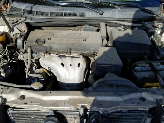 4T1BE46K49U836356 - 2009 TOYOTA CAMRY BASE SILVER photo 7