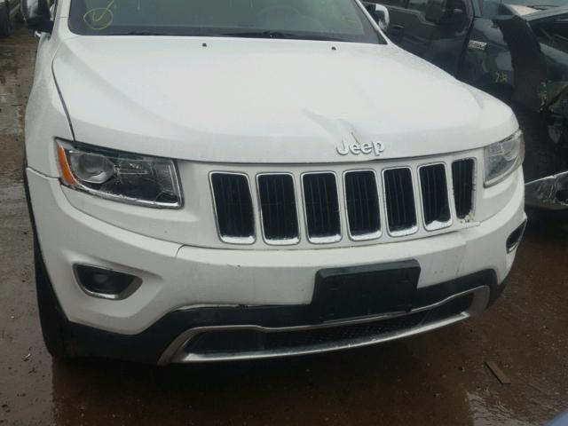 1C4RJFBG4EC172992 - 2014 JEEP GRAND CHER WHITE photo 9