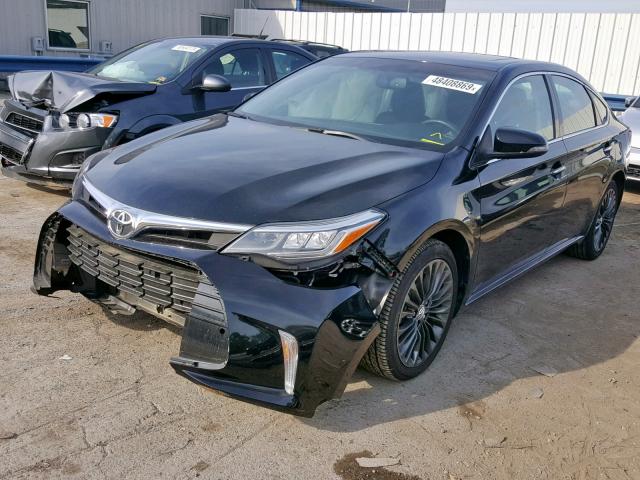 4T1BK1EB0GU208087 - 2016 TOYOTA AVALON XLE BLACK photo 2