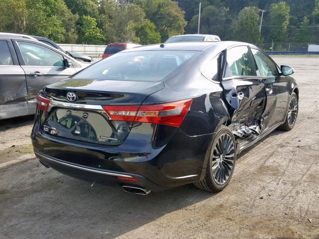 4T1BK1EB0GU208087 - 2016 TOYOTA AVALON XLE BLACK photo 4
