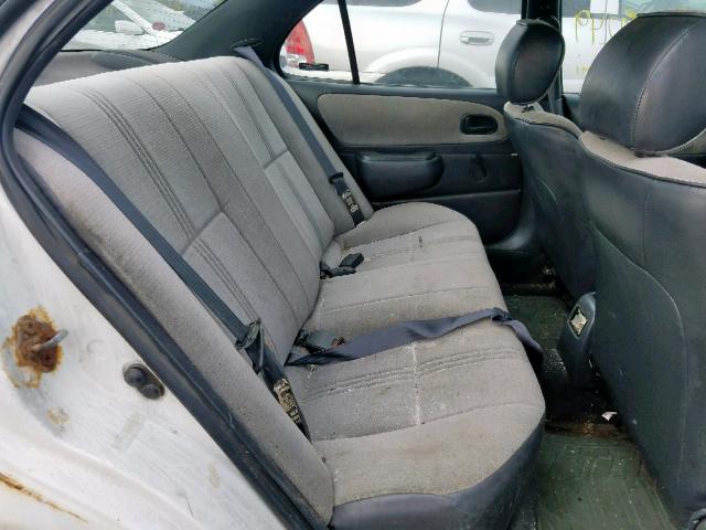 1Y1SK5262VZ409259 - 1997 GEO PRIZM BASE WHITE photo 6