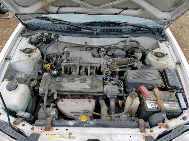 1Y1SK5262VZ409259 - 1997 GEO PRIZM BASE WHITE photo 7