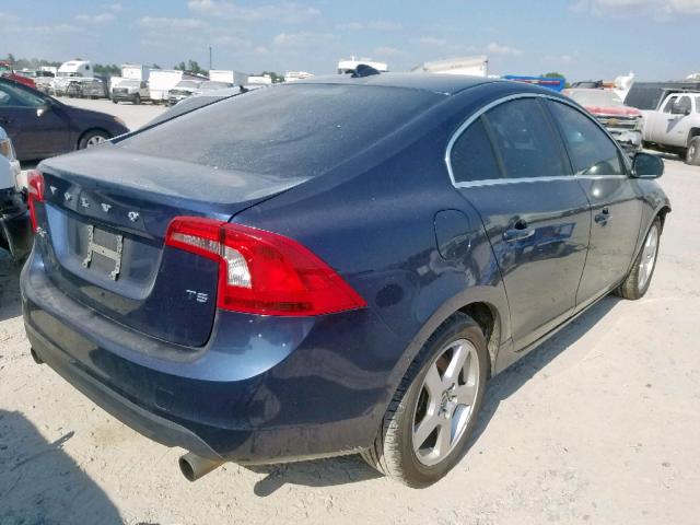 YV1612FS1D2185076 - 2013 VOLVO S60 T5 BLUE photo 4