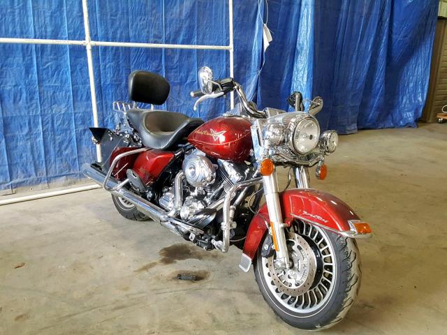 1HD1FB41XAB649603 - 2010 HARLEY-DAVIDSON FLHR RED photo 1