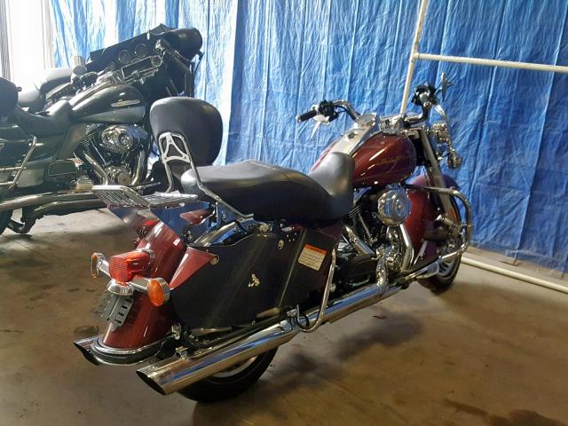 1HD1FB41XAB649603 - 2010 HARLEY-DAVIDSON FLHR RED photo 4