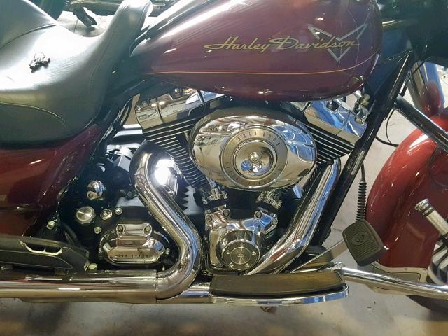 1HD1FB41XAB649603 - 2010 HARLEY-DAVIDSON FLHR RED photo 7