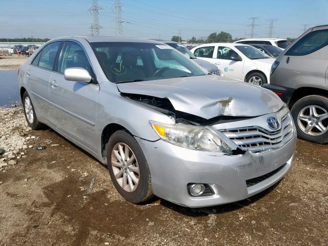 4T4BF3EK0AR025074 - 2010 TOYOTA CAMRY BASE SILVER photo 1