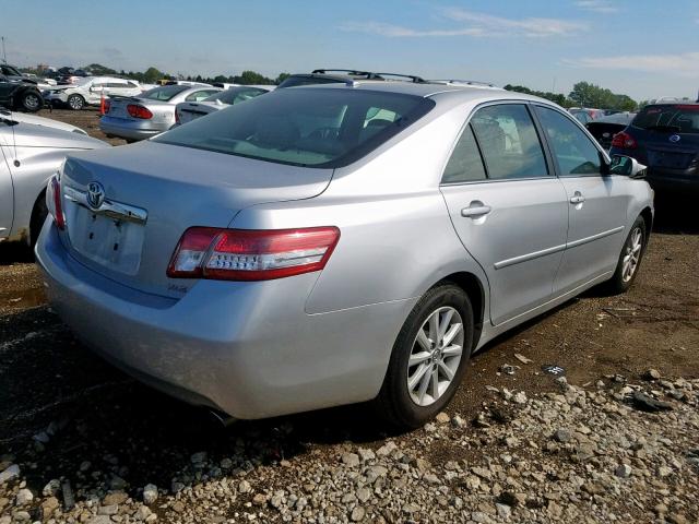 4T4BF3EK0AR025074 - 2010 TOYOTA CAMRY BASE SILVER photo 4