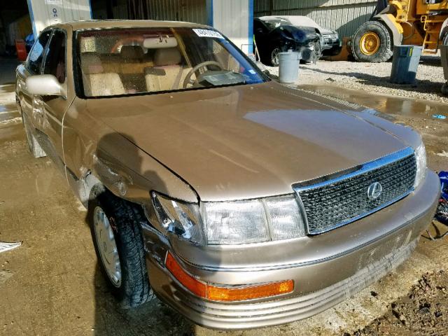 JT8UF11E1N0144212 - 1992 LEXUS LS 400 BEIGE photo 1