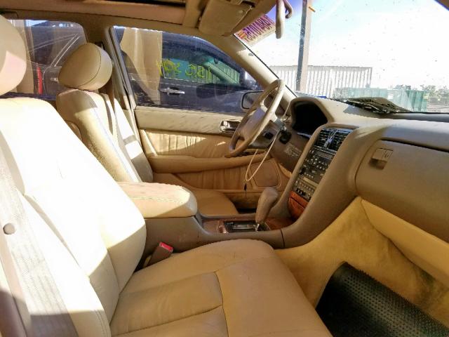 JT8UF11E1N0144212 - 1992 LEXUS LS 400 BEIGE photo 5