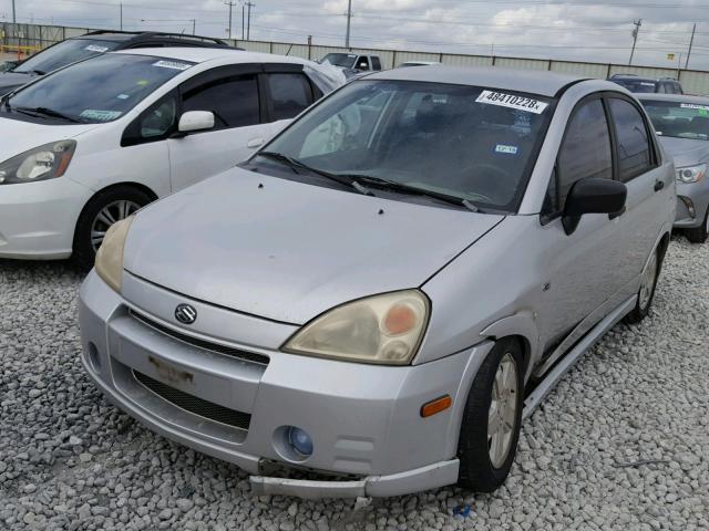 JS2RA41S225101399 - 2002 SUZUKI AERIO S SILVER photo 2