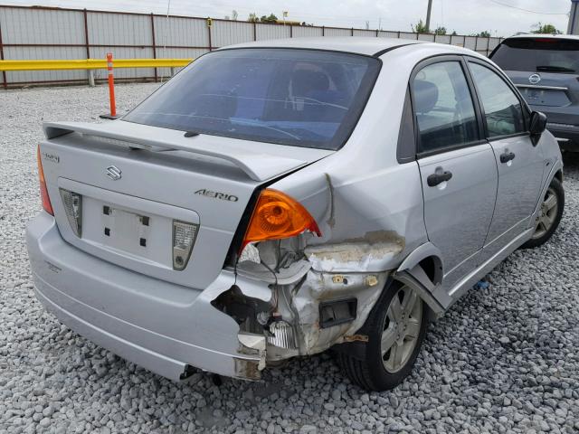 JS2RA41S225101399 - 2002 SUZUKI AERIO S SILVER photo 4