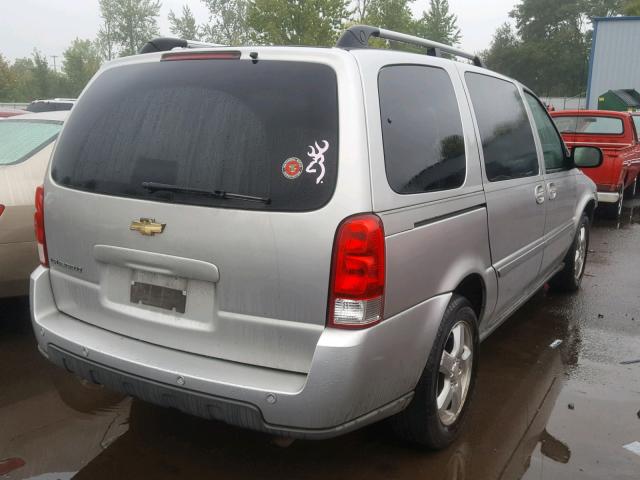 1GNDV33157D127538 - 2007 CHEVROLET UPLANDER L SILVER photo 4