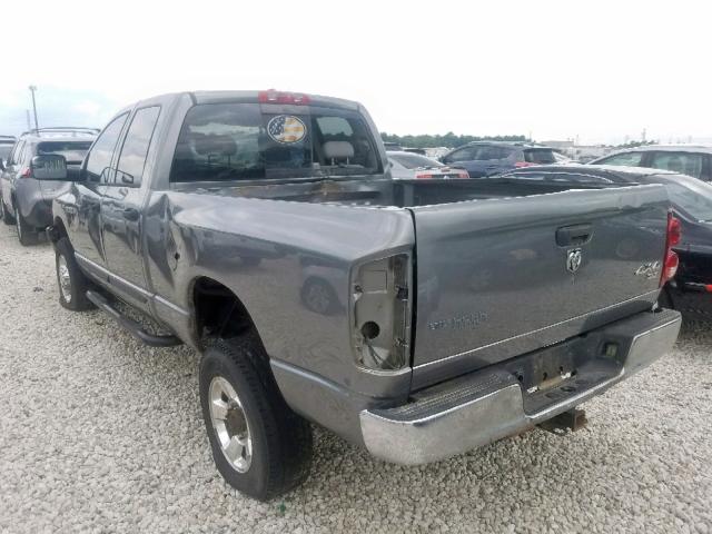 1D7KS28C37J535914 - 2007 DODGE RAM 2500 S Qəhvəyi foto 3