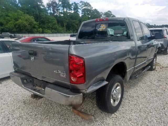 1D7KS28C37J535914 - 2007 DODGE RAM 2500 S Qəhvəyi foto 4