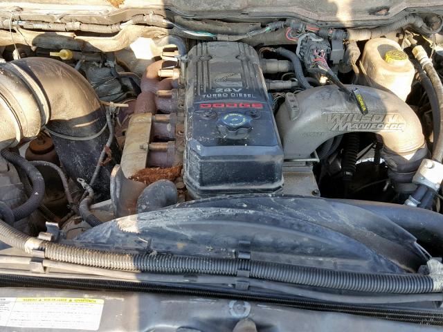 1D7KS28C37J535914 - 2007 DODGE RAM 2500 S Qəhvəyi foto 7