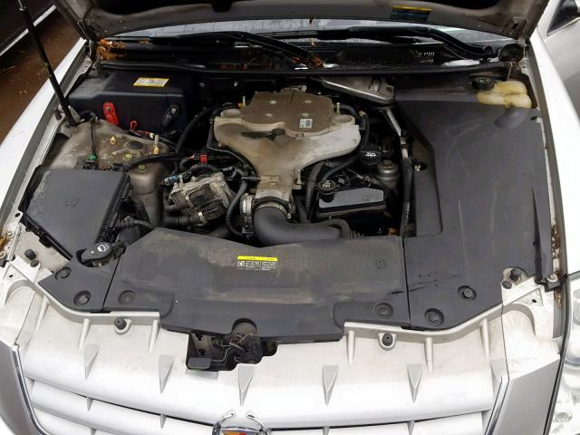 1G6DW677760155470 - 2006 CADILLAC STS GRAY photo 7