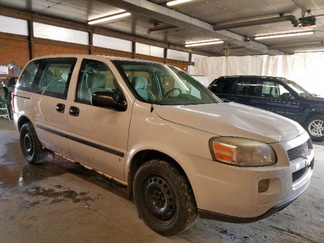 1GNDU23128D210665 - 2008 CHEVROLET UPLANDER L WHITE photo 1