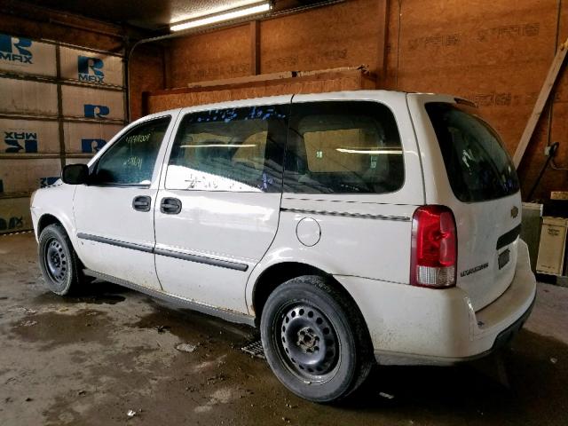 1GNDU23128D210665 - 2008 CHEVROLET UPLANDER L WHITE photo 3