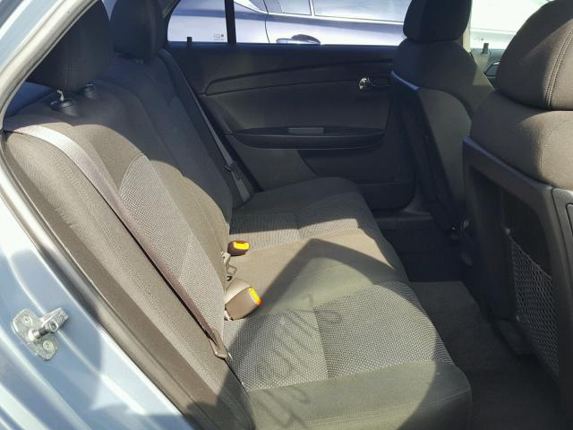 1G1ZH57B594104843 - 2009 CHEVROLET MALIBU 1LT BLUE photo 6