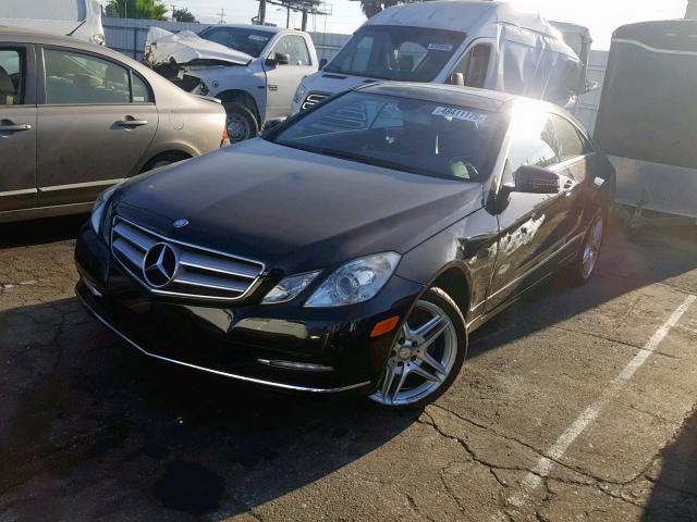 WDDKJ5KB2DF182195 - 2013 MERCEDES-BENZ E 350 BLACK photo 2